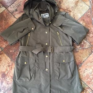 London Fog Rain Jacket with Removable Hood